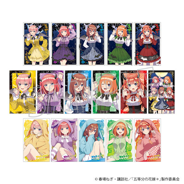 [※Blind](1BOX=8)(Goods - Card) The Quintessential Quintuplets＊ Trading Clear Card