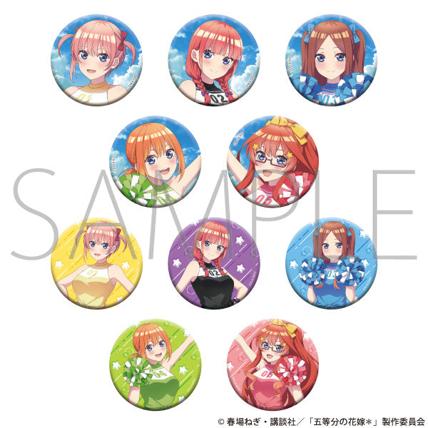[※Blind](1BOX=10)(Goods - Badge) The Quintessential Quintuplets＊ Chara Badge Collection