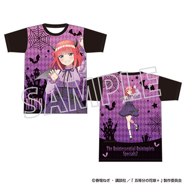 (Goods - Shirt) The Quintessential Quintuplets＊ Full Graphic T-shirt Nino Nakano