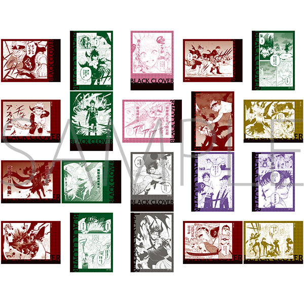 [※Blind](1BOX=20)(Goods - Sticker) Black Clover Peta Collection