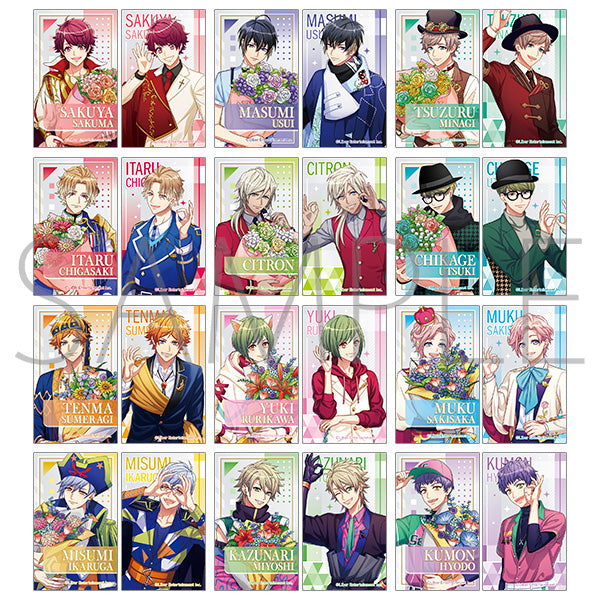 [※Blind](1BOX=12)(Goods - Card) A3! Trading Clear Card Vol. 7 Spring Troupe & Summer Troupe