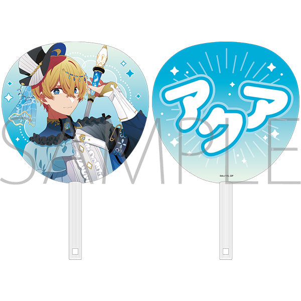 (Goods - Uchiwa Fan) Oshi no Ko Cheering Uchiwa Fan Aqua (Miracle Magical ver.)