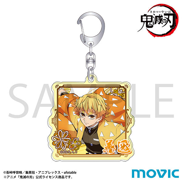 (Goods - Keychain) Demon Slayer: Kimetsu no Yaiba Acrylic Keychain Zenitsu Agatsuma