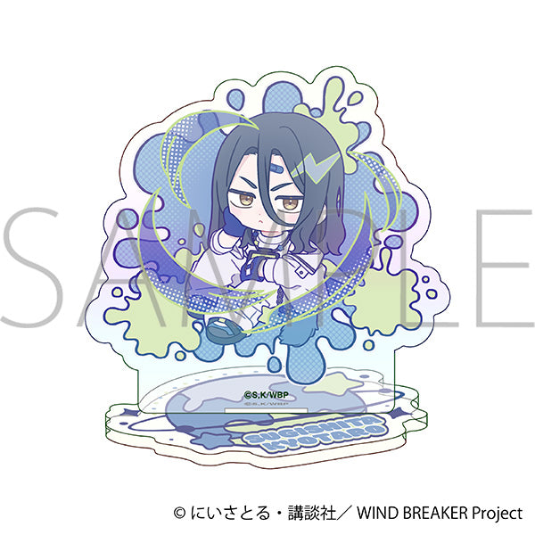 (Goods - Acrylic Stand) WIND BREAKER Mini Iridescent Acrylic Stand Kyotaro Sugishita Pastel Pop