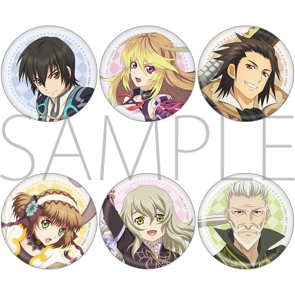[※Blind](1BOX=6)(Goods - Badge) Tales of Xillia TALES OF ASTERIA Chara Badge Collection