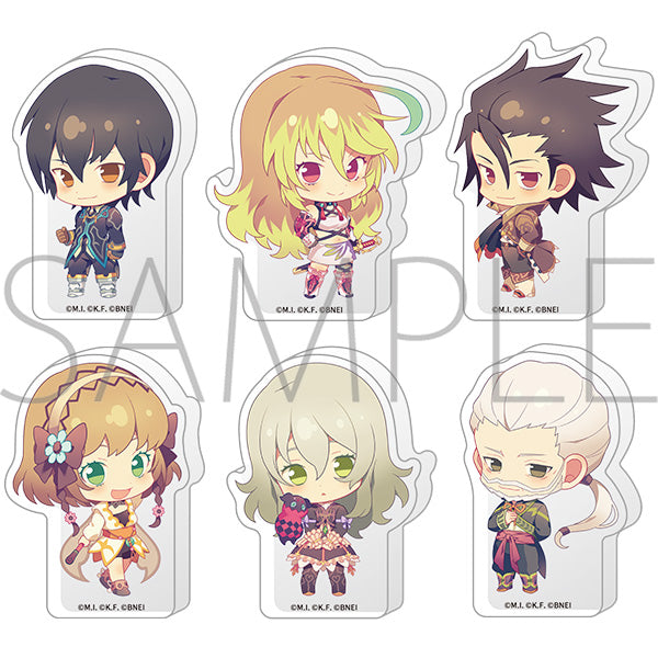 [※Blind](1BOX=6)(Goods - Acrylic Stand) Tales of Xillia Korotto Acrylic Figure Collection