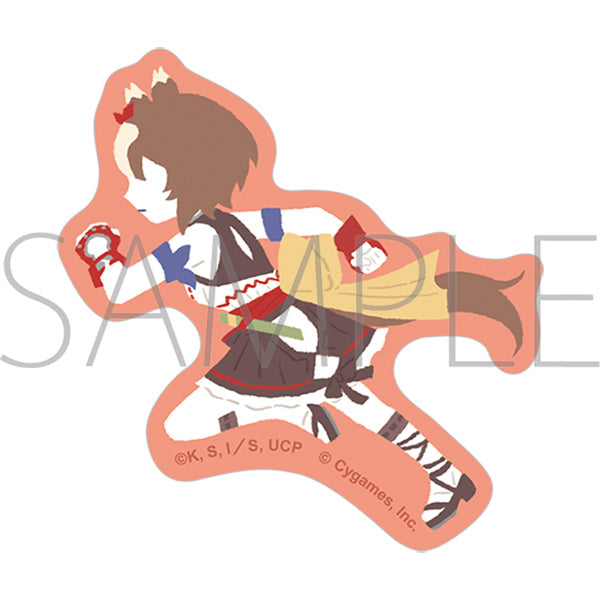 (Goods - Sticker) Uma Musume: Cinderella Gray Sticker Yuru Palette Yaeno Muteki