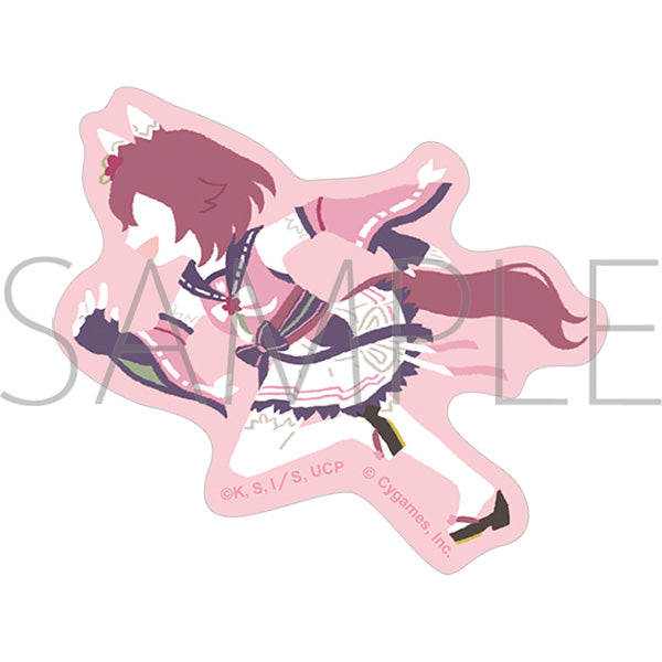 (Goods - Sticker) Uma Musume: Cinderella Gray Sticker Yuru Palette Sakura Chiyono O