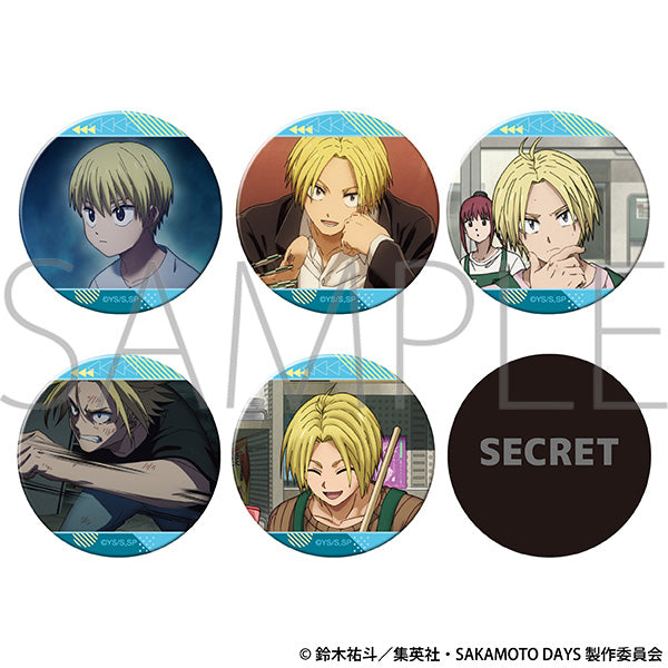 [※Blind](1BOX=6)(Goods - Badge) TV Anime SAKAMOTO DAYS Lots of Shin Asakura Chara Badge Collection