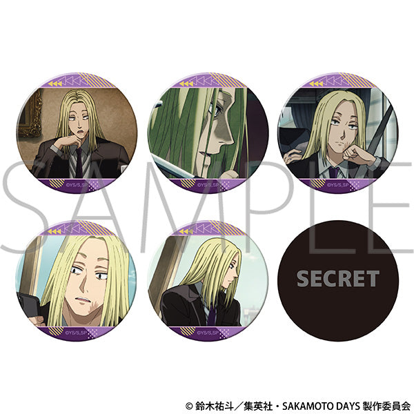 [※Blind](1BOX=6)(Goods - Badge) TV Anime SAKAMOTO DAYS Lots of Shishiba Chara Badge Collection