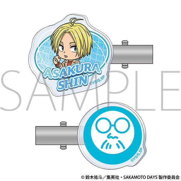 (Goods - Hair Accessory) TV Anime SAKAMOTO DAYS Acrylic Hair Clip Shin Asakura