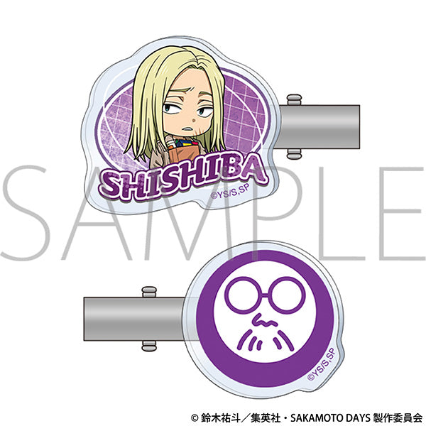 (Goods - Hair Accessory) TV Anime SAKAMOTO DAYS Acrylic Hair Clip Shishiba