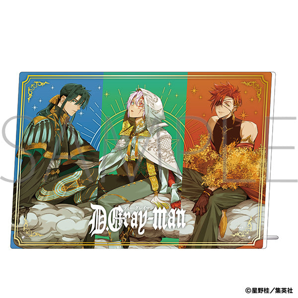(Goods - Ornament) D. Gray-man Foil Stamped Acrylic Art Panel