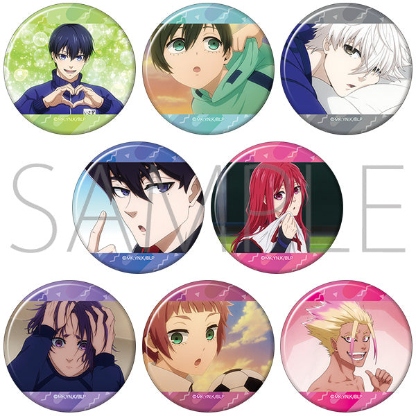 [※Blind](1BOX=8)(Goods - Badge) Blue Lock Season 2 Chara Badge Collection (Additional Time! Season 2)