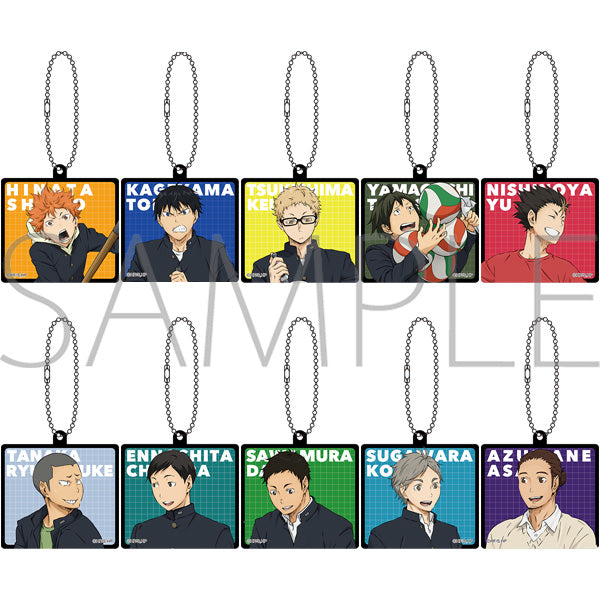 [※Blind](1BOX=10)(Goods - Keychain) Haikyu!! Acrylic Keychain Collection