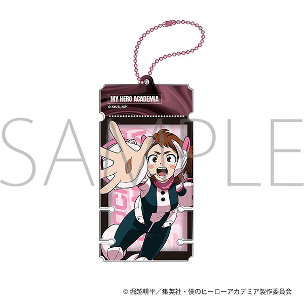 (Goods - Keychain) My Hero Academia Acrylic Code Holder Ochako Uraraka