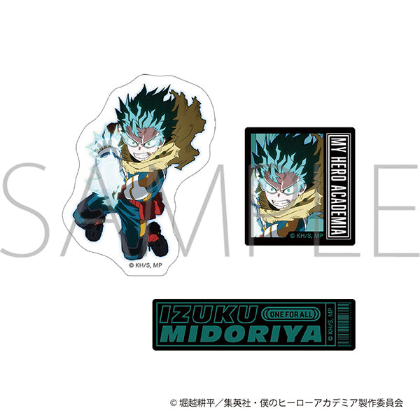 (Goods - Sticker) My Hero Academia Smartphone Sticker Izuku Midoriya