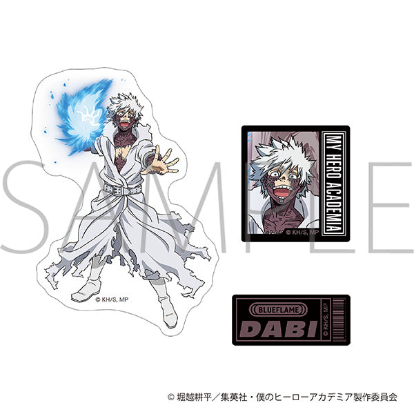 (Goods - Sticker) My Hero Academia Smartphone Sticker Dabi