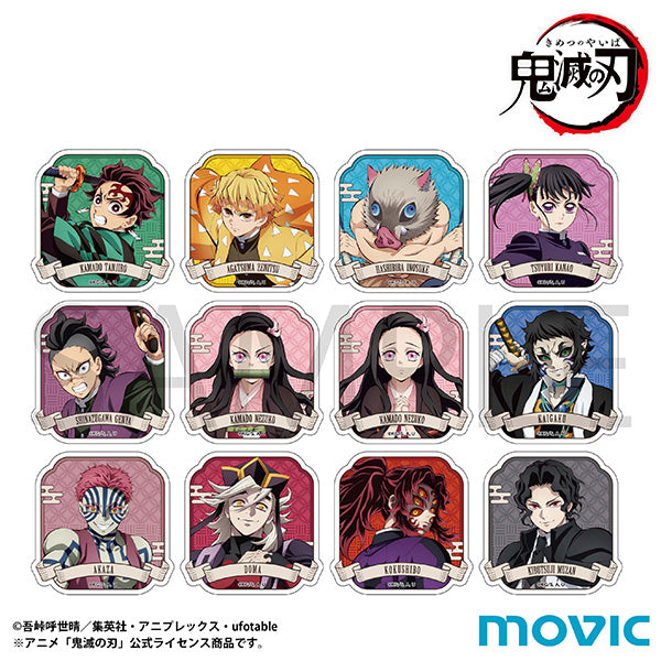 [※Blind](1BOX=12)(Goods - Badge) Demon Slayer: Kimetsu no Yaiba Acrylic Badge Collection A BOX