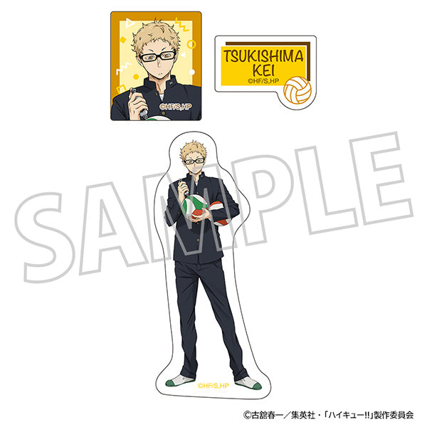 (Goods - Sticker) Haikyu!! Smartphone Sticker Kei Tsukishima