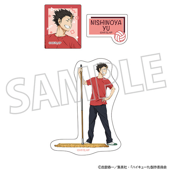 (Goods - Sticker) Haikyu!! Smartphone Sticker Yu Nishinoya