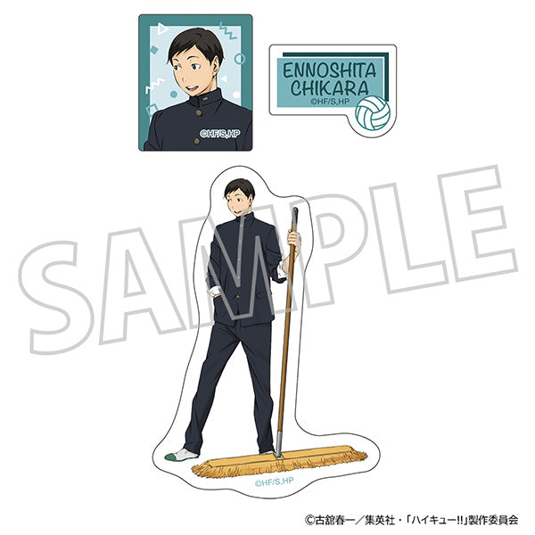 (Goods - Sticker) Haikyu!! Smartphone Sticker Chikara Ennoshita