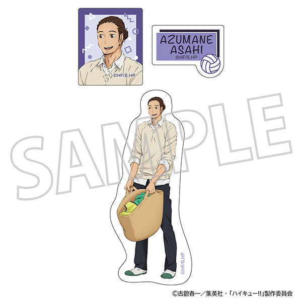 (Goods - Sticker) Haikyu!! Smartphone Sticker Asahi Azumane