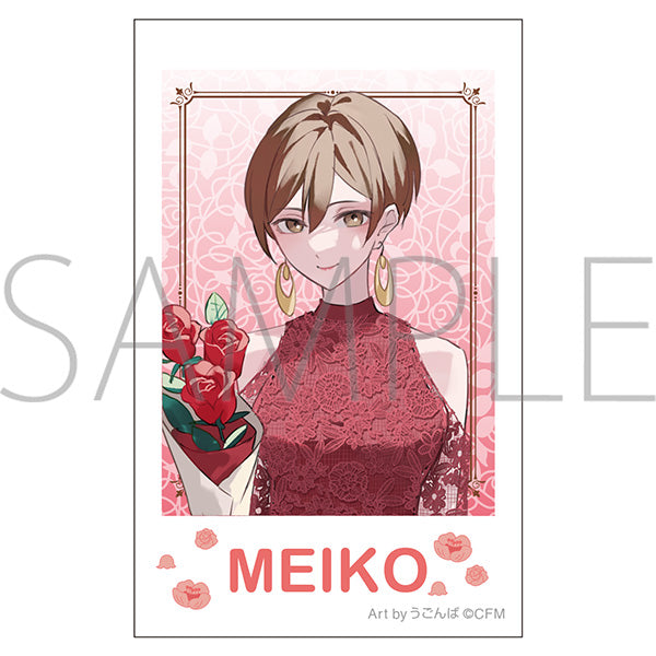 (Goods - Bromide) Hatsune Miku Series Instant Photo Print MEIKO Party Dress Art by Ugonba