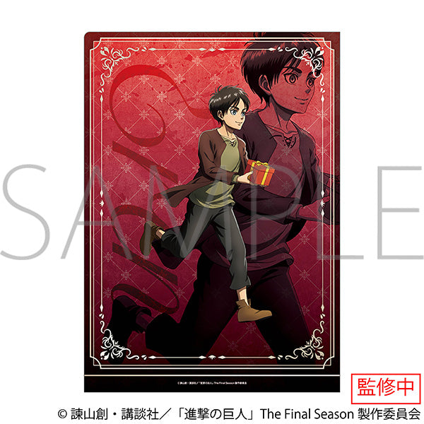 (Goods - Clear File) Attack on Titan Clear File Eren
