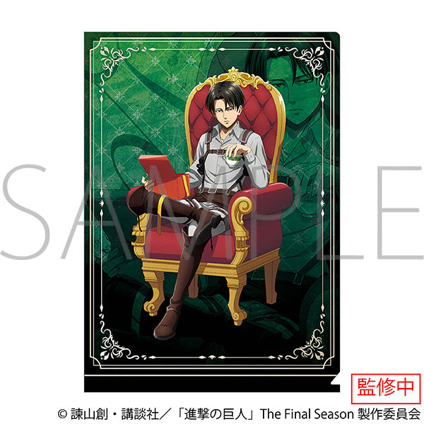 (Goods - Clear File) Attack on Titan Clear File Levi