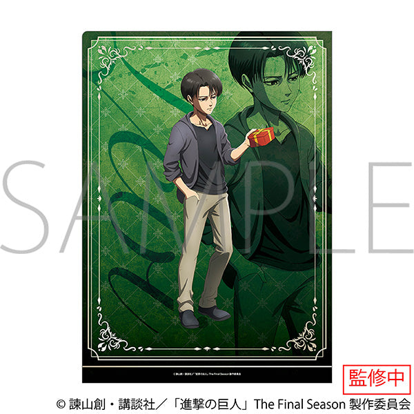 (Goods - Clear File) Attack on Titan Clear File Levi