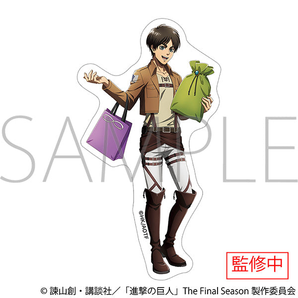 (Goods - Sticker) Attack on Titan Sticker Eren