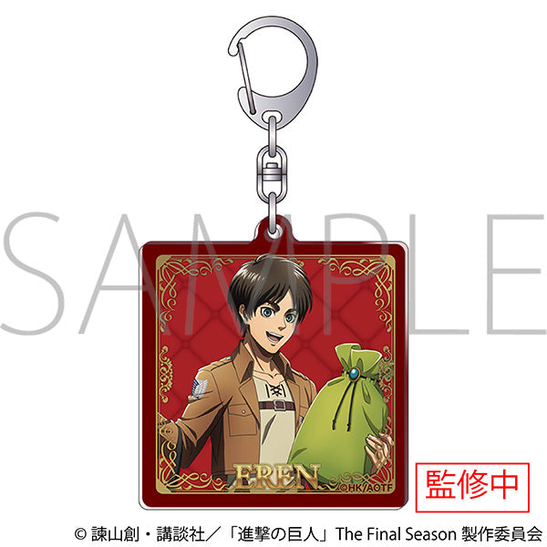(Goods - Keychain) Attack on Titan Acrylic Keychain Eren