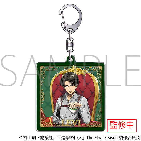 (Goods - Keychain) Attack on Titan Acrylic Keychain Levi