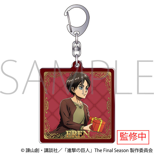 (Goods - Keychain) Attack on Titan Acrylic Keychain Eren (Childhood)