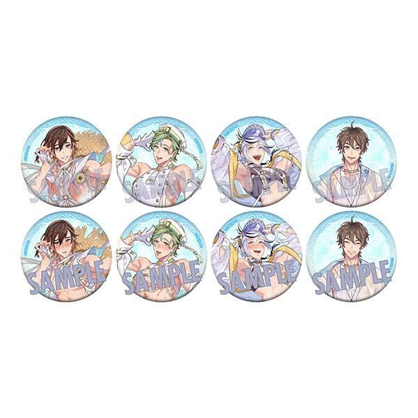 [※Blind](1BOX=8)(Goods - Badge) NU: Carnival Holographic Character Badge Collection Summer Idol Fest