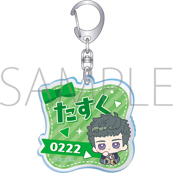 (Goods - Keychain) A3! Onamae Fuchikara Keychain Tasuku Takato (Minipiens)