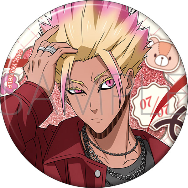 (Goods - Badge) Blue Lock Season 2 Big Glitter Button Badge Ryusei Shido Valentine