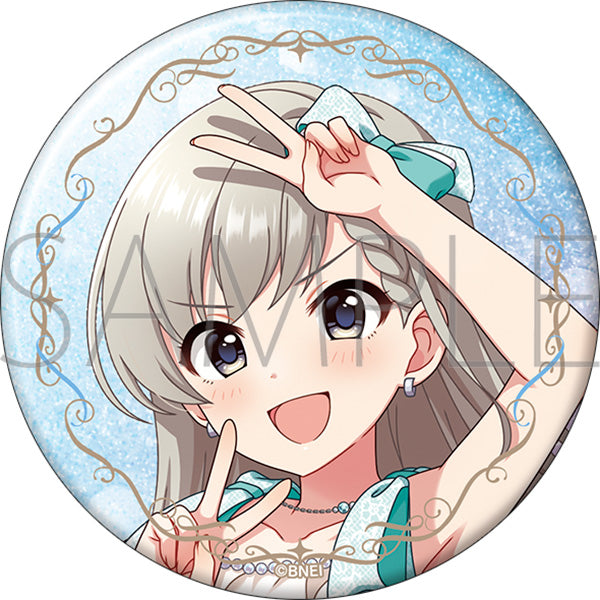 (Goods - Badge) THE IDOLM@STER Cinderella Girls Glitter Button Badge Hayate Hisakawa STARLIGHT ALLIANCE