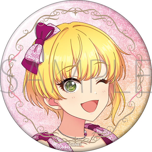 (Goods - Badge) THE IDOLM@STER Cinderella Girls Glitter Button Badge Frederica Miyamoto STARLIGHT ALLIANCE