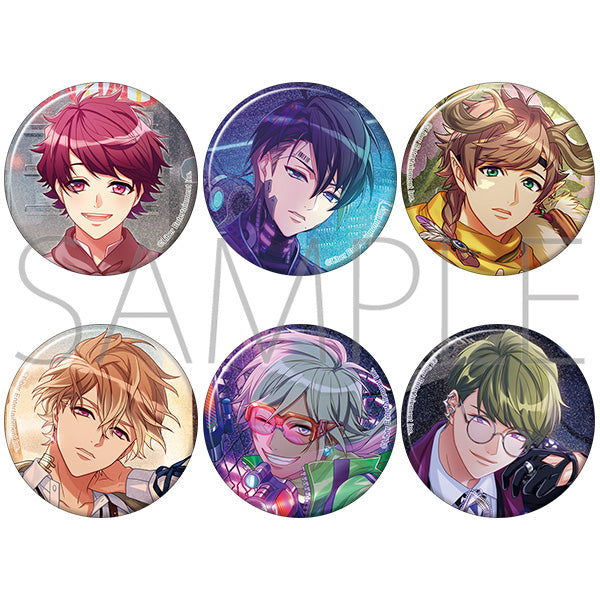 [※Blind](1BOX=6)(Goods - Badge) A3! Chara Badge Collection Spring Troupe