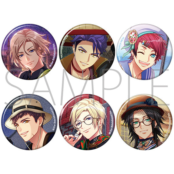 [※Blind](1BOX=6)(Goods - Badge) A3! Chara Badge Collection Autumn Troupe