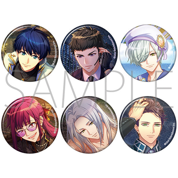 [※Blind](1BOX=6)(Goods - Badge) A3! Chara Badge Collection Winter Troupe