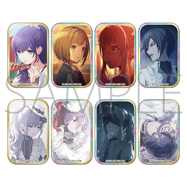 [※Blind](1BOX=8)(Goods - Badge) Hatsune Miku: Colorful Stage! Square Badge Collection Vol.51 B