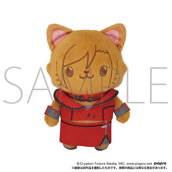 (Goods - Keychain) Hatsune Miku Series withCAT Plush With Eye Mask Keychain MEIKO