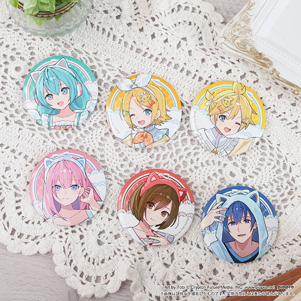 [※Blind](1BOX=6)(Goods - Badge) Hatsune Miku Series withCAT Chara Badge Collection