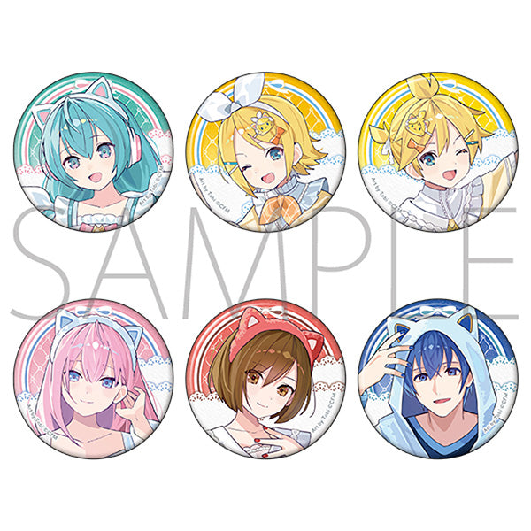 [※Blind](1BOX=6)(Goods - Badge) Hatsune Miku Series withCAT Chara Badge Collection