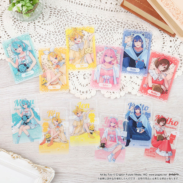 [※Blind](1BOX=6)(Goods - Card) Hatsune Miku Series withCAT Clear Sheet Collection