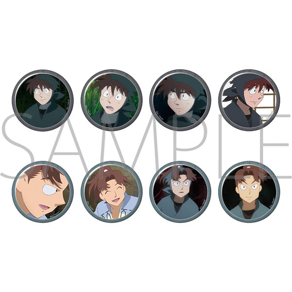 [※Blind](1BOX=8)(Goods - Badge) Nintama Rantaro The Movie Invincible Master of the Dokutake Ninja Hansuke Doi & Rikichi Yamada Chara Badge Collection