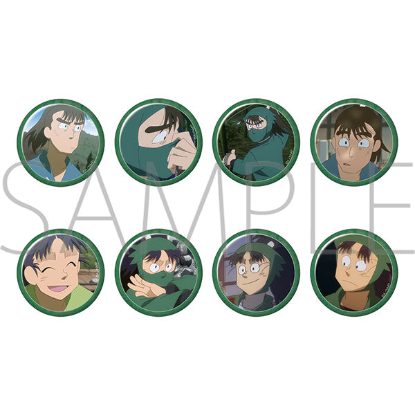 [※Blind](1BOX=8)(Goods - Badge) Nintama Rantaro The Movie Invincible Master of the Dokutake Ninja Choji Nakazaike & Koheta Nanamatsu Chara Badge Collection